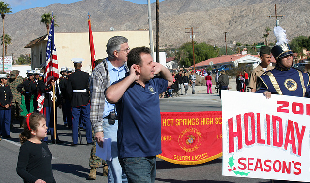 DHS Holiday Parade 2012 - Dr. Brian McDaniel (7531)