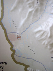 Model of Death Valley National Park - Saline Valley (4308)