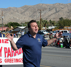 DHS Holiday Parade 2012 - Dr. Brian McDaniel (7537)