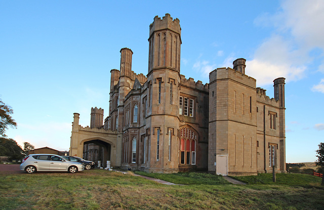 Entrance facade, Carstairs House, Lanarkshire, Scotland