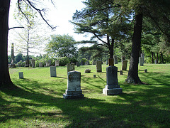 Cimetière du Vermont / Vermont cemetery - 24 mai 2009.