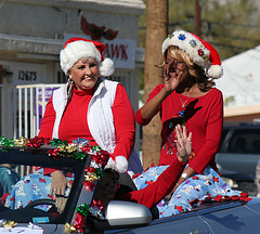 DHS Holiday Parade 2012 - Mayor Parks & Councilmember Pye (7773)