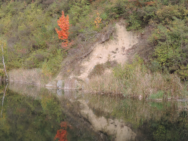 3.Tiefbau mit Spiegelbild - Gipsbrüche Sperenberg