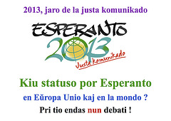 Kiu statuso por Esperanto ?