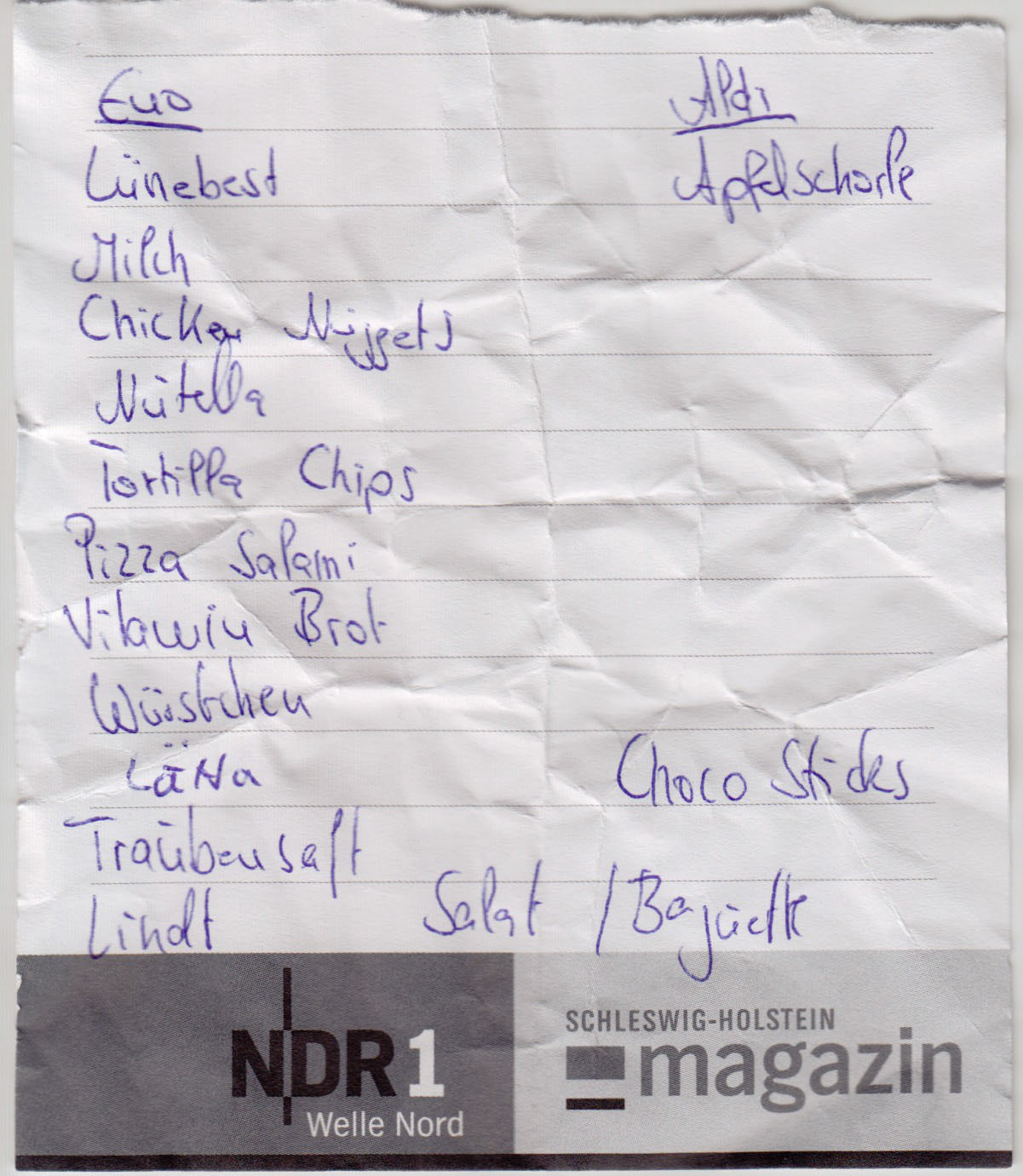 Shopping List 05