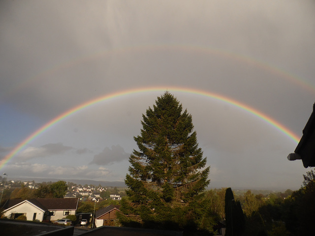 Double rainbow October 4th