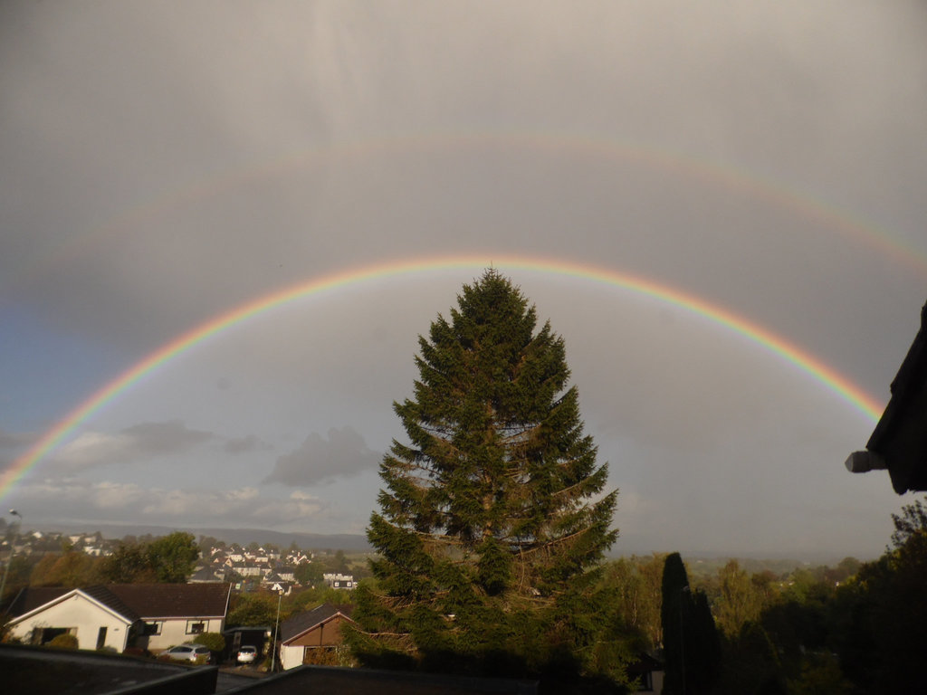 Double rainbow October 4th