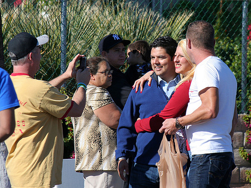 Congressman Raul Ruiz at DHS Holiday Parade 2012 (7745)