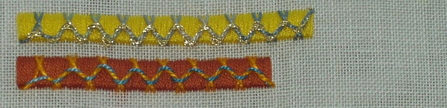 #51 - Raised Herringbone Stitch