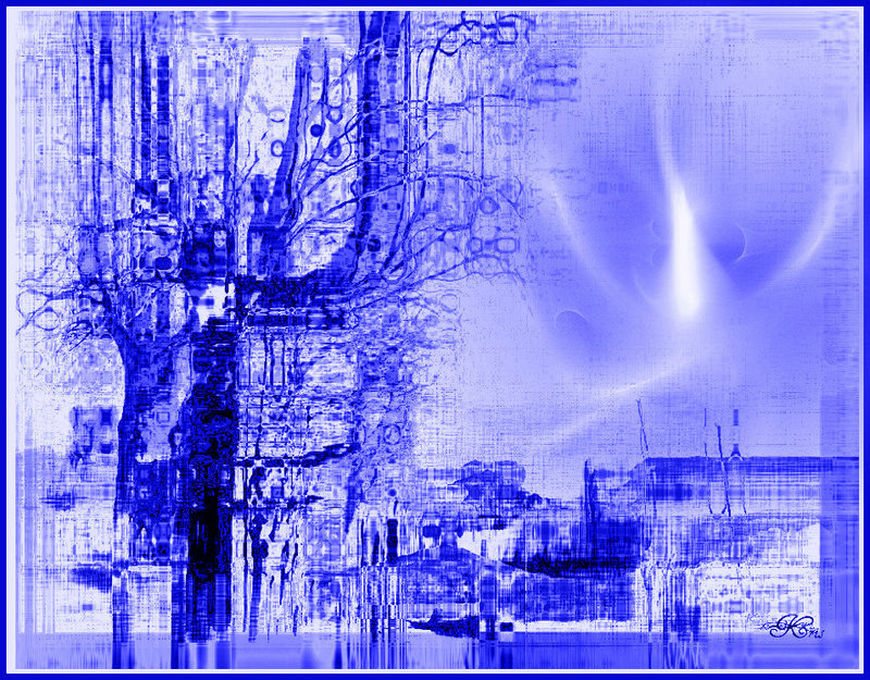 Si la liberté....... mon vieux ........Ça peut peindre ............tout en bleu........ Il faut savoir ce qu'on.......... veut
