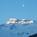 Der letzte Schnee in den Dolomiten