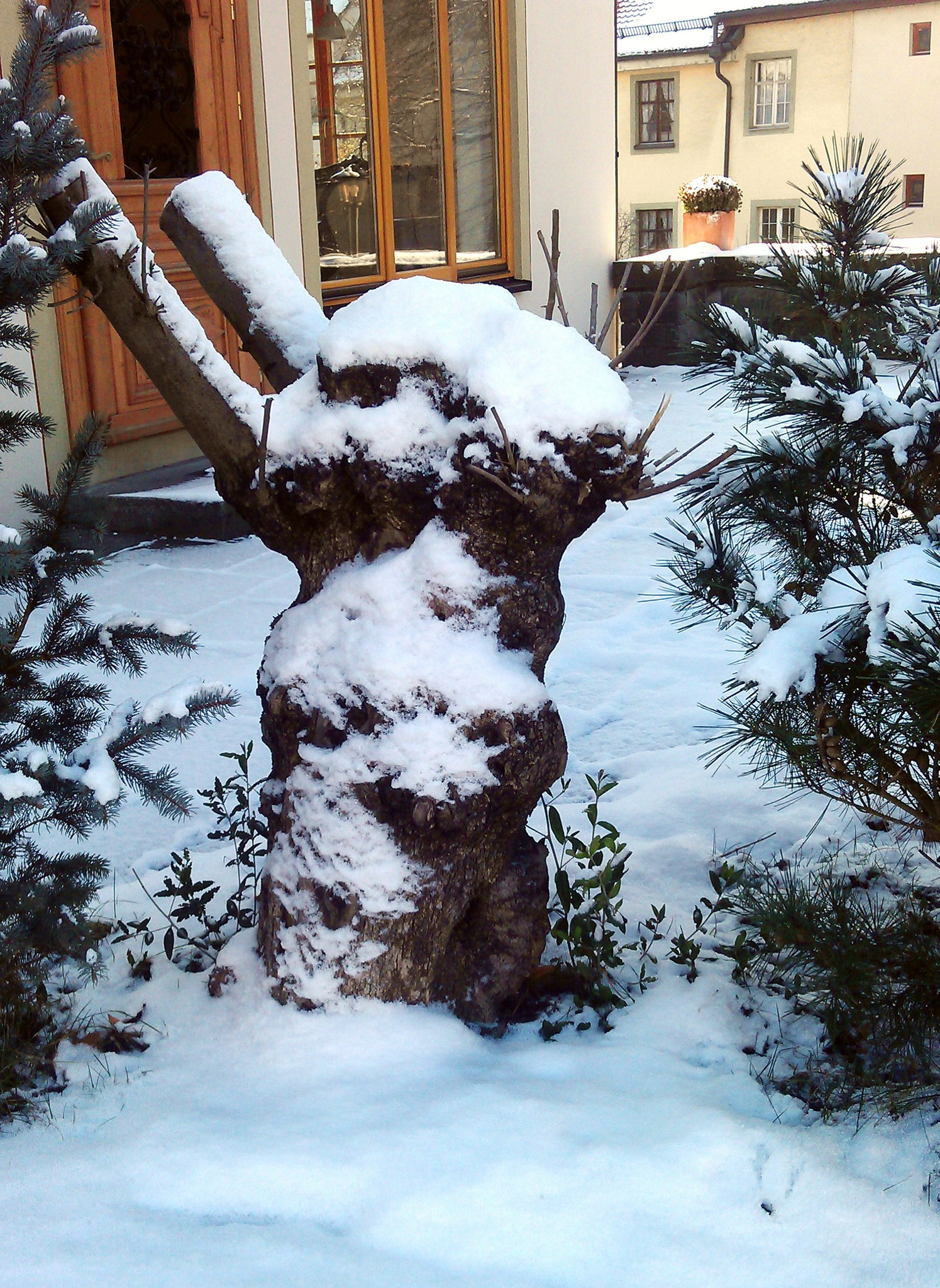 Weihnachts-Schnee-Hase