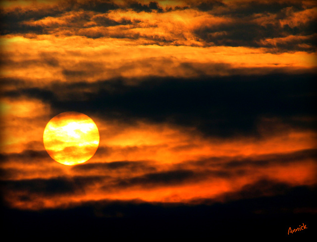 ce soir j'ai vu le soleil