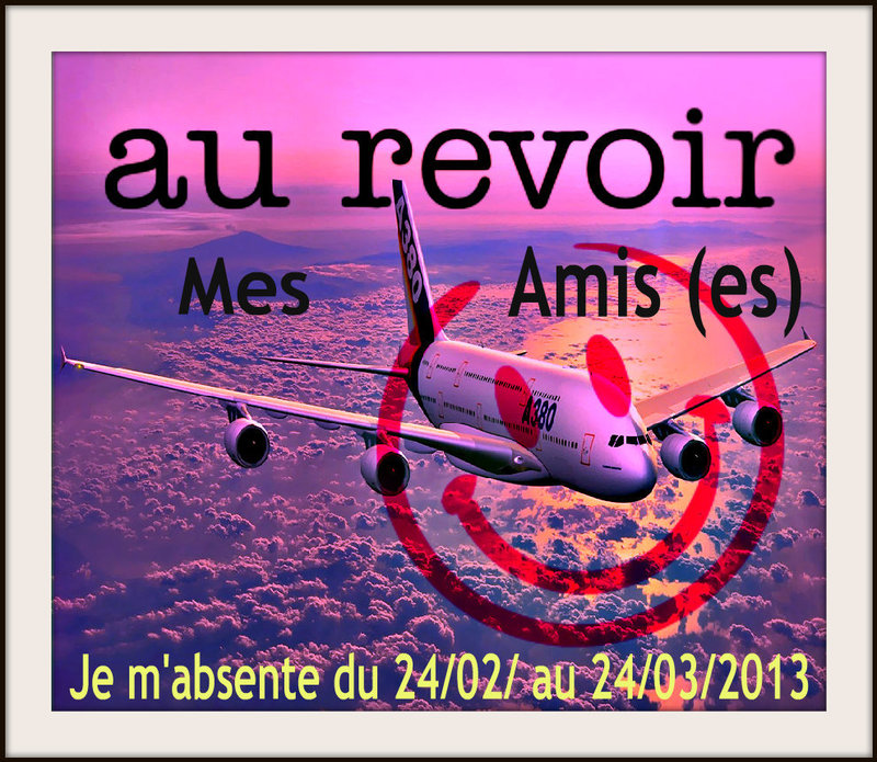 Au revoir et a Bientôt..!