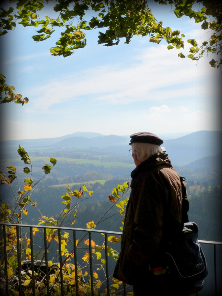 Brandaussicht - Blick über das Polenztal