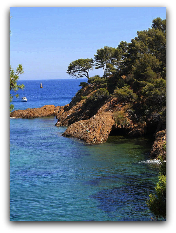 la côte à la Ciotat