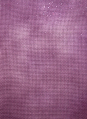 Purple Hand-dyed Aida