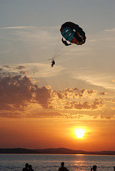 Flying to the sun, Zadar, Croatia