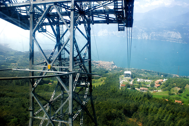 Seilbahn Monte Baldo - Malcesine.  ©UdoSm