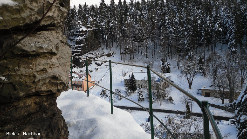 Bielatal im Schnee