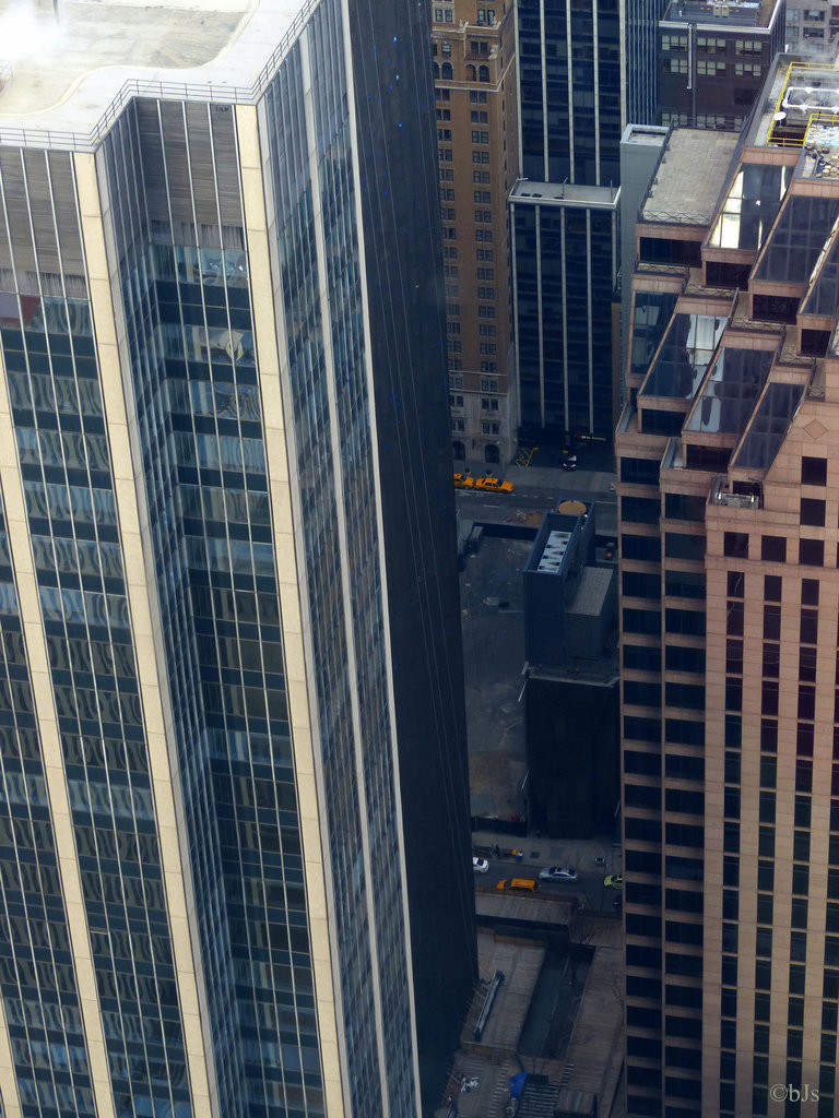 Depuis le 67e étage du Rockefeller Center