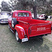Old Dodge red truck / Ancien camion Dodge rouge pétant.