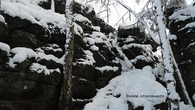 Bielatal im Schnee