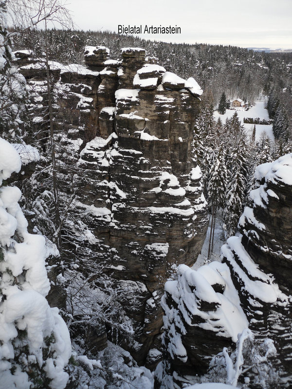 Bielatal im Schnee