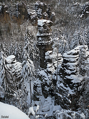 Bielatal im Schnee