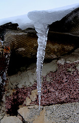 Stalactite tire-bouchonnée