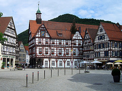 Marktplatz mit Rathaus (Bad Urach)