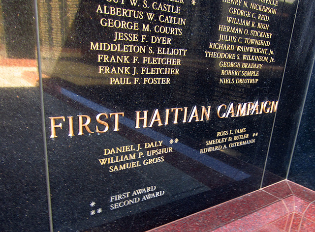 Medal Of Honor Memorial at Riverside National Cemetery - First Haitian Campaign (2486)