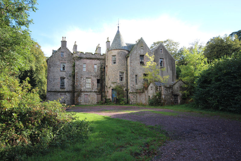 Entrance Facade, Eastend House, Lanarkshire