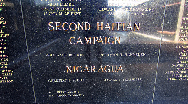 Medal Of Honor Memorial at Riverside National Cemetery - Second Haitian Campaign (2484)