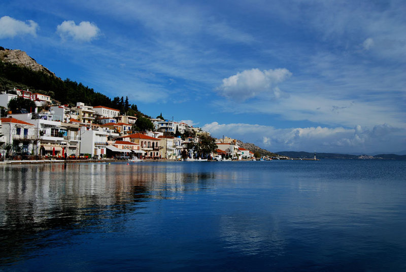 Lagadas village,Chios island.