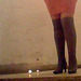 Floryneige en bottes à talons hauts / Flory's high heeled boots - 1er octobre 2012.