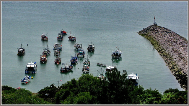 ERQUY....la flotille de pêche......!