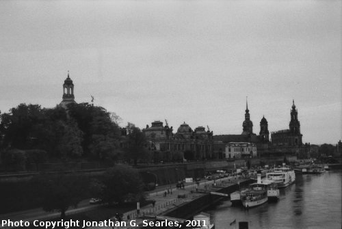 Altmarkt seen from Neustadt, Picture 4, Edited Version, Dresden, Germany, 2011