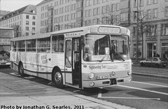 Old Mercedes Tour Bus, Dresden, Saxony, Germany, 2011