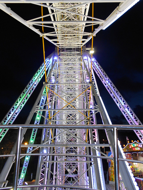 la grande roue  en action