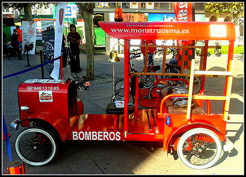 Coche de bomberos.