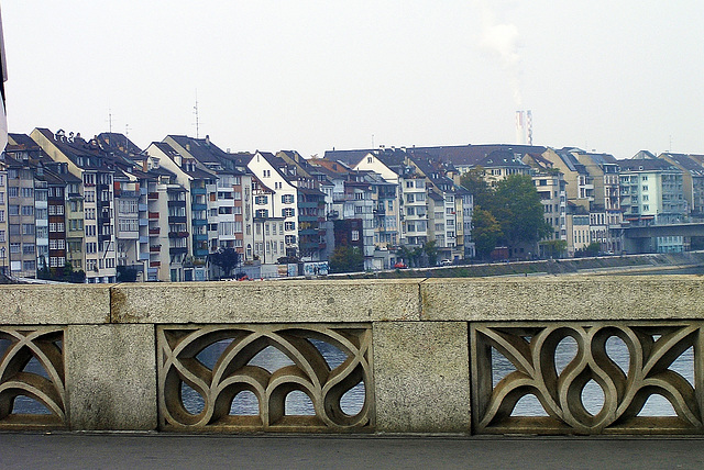 Basel, Blick von der Brücke