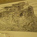 Acropole de Lindos, gravure.