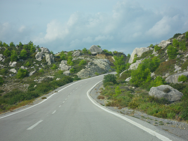 Route intérieure.