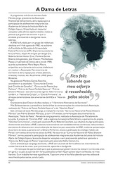 Literato 10 - Novembro - 2012 - Pág. 02 - A Dama das Letras