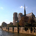 Notre Dame de Paris, vue de la Seine !