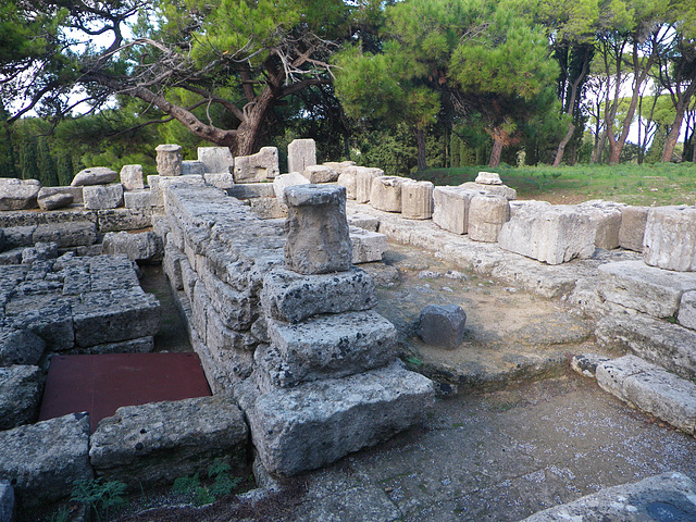 Naos du temple d'Athéna Polias