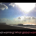 Global warming - Seaford Head - photoshopped - 9.10.2014