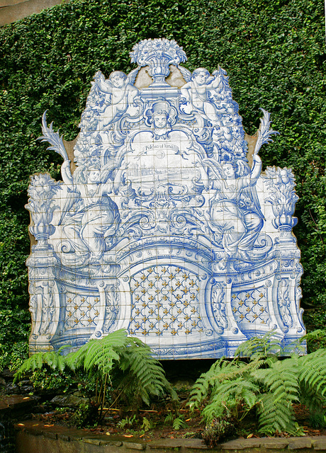 Madeira. Monte. Azulejos. ©UdoSm