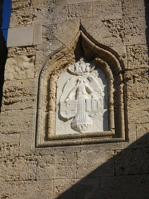 Rues de Rhodes : blason